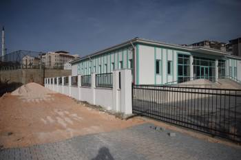 Aile Sağlığı Merkezi Çevre Düzenlemesi Yapılıyor
