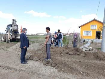 Aileler Talep Etti, Başkan Teke Aynı Gün Su Sorununu Çözdü

