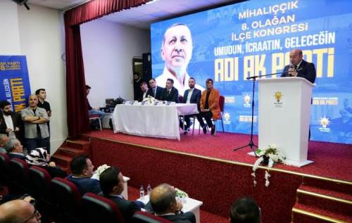 AK Parti, Eskişehir'de 8. Olağan Kongresini Mihalıççık'ta gerçekleştirdi