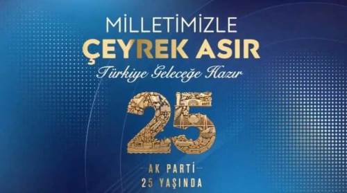AK Parti 25. yaşını Başkent’te kutlayacak