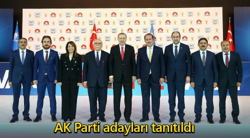AK Parti adayları tanıtıldı