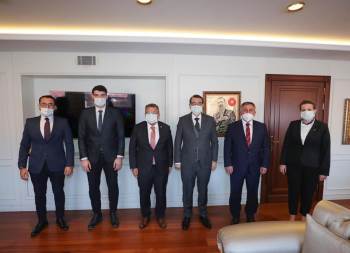 Ak Parti Bilecik İl Başkanı Yıldırım’Dan Bakan Dönmez’E Ziyaret
