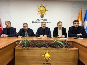 Ak Parti Bilecik İl Yönetim Kurulu Toplantısını Gerçekleştirdi
