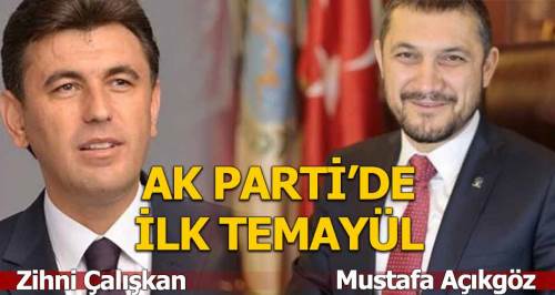 AK Parti’de ilk temayül!