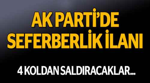 AK Parti'de referandum teyakkuzu