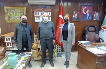 Ak Parti’Den Başkan Şahin’E Ziyaret
