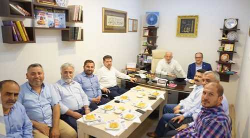 AK Parti’den Erkam Vakfı'na teşekkür ziyareti