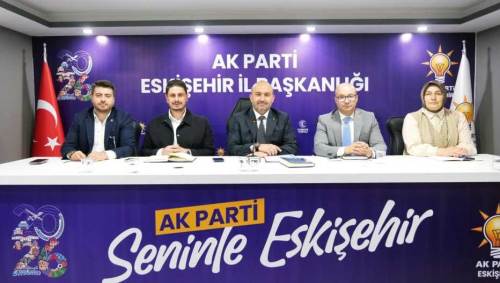 AK Parti Eskişehir’de değerlendirme toplantısı yapıldı