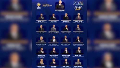 AK Parti Eskişehir İl Yürütme Kurulu’nda görevlendirilen yeni isimler