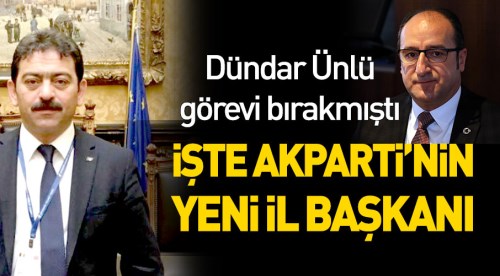 AK Parti Eskişehir yeni İl Başkanı belli oldu