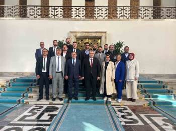 Ak Parti Heyeti Bilecik Milletvekili Eldemir İle Bir Araya Geldi
