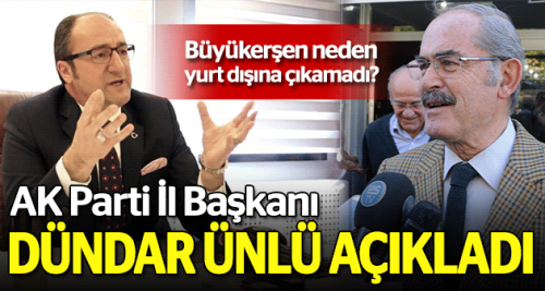 AK Parti İl Başkanı Ünlü açıkladı