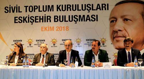 AK Parti'nin toplantısında Eskişehir için ne söylendi?