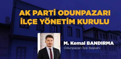 AK Parti Odunpazarı’nda ilçe yönetimi açıklandı