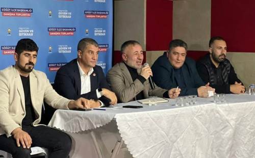 AK Parti Söğüt İlçe Danışma Meclisi Toplantısı gerçekleştirildi