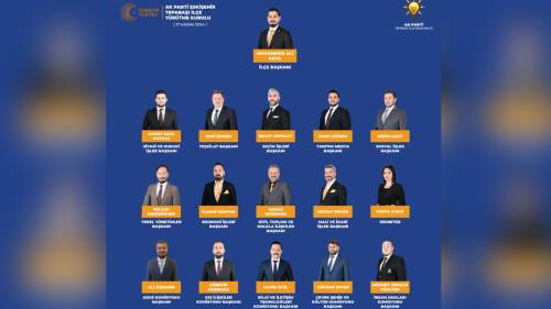 AK Parti Tepebaşı İlçe Başkanlığı Yürütme Kurulu belirlendi