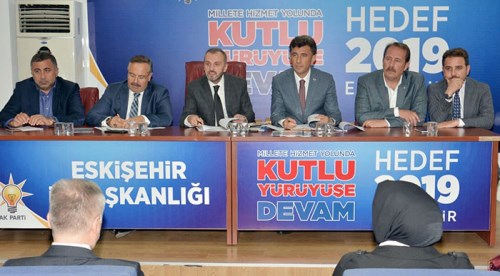 AK Parti Teşkilat Başkanı Eskişehir’de