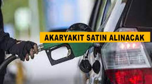 Akaryakıt satın alınacak....