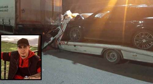 Akıllara durgunluk veren kaza: Tam 8 kilometre böyle gitmiş