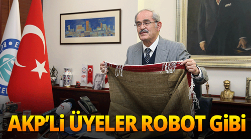 AKP'li Meclis Üyeleri robot gibi!