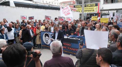 Ali İsmail Korkmaz Eskişehir'de saldırıya uğradığı sokakta anıldı