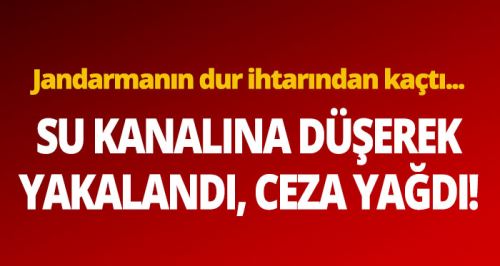 Alkollü sürücüye ve araç sahibine ceza yağdı!