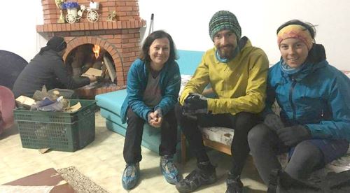 Alman çift Eskişehir Bisiklet Evi'nde