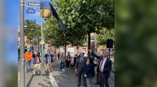 Almanya'daki o meydanın adı artık Eskişehir!
