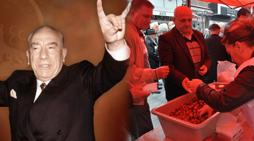 Alparslan Türkeşi anmak için lokma dağıtıldı