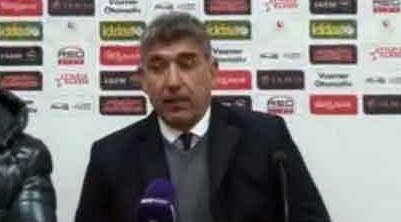 Altay'ın hocası, maçtan sonra golümüz için...