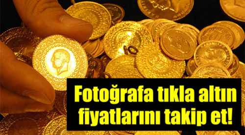 Altın eridikçe eriyor