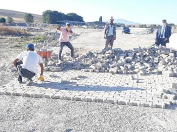 Altıntaş Canlı Hayvan Pazarı Çevre Düzenleme Çalışmaları
