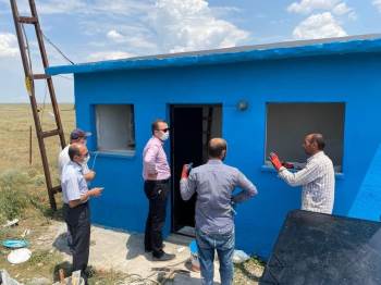 Altıntaş’Ta 3 Köyde Su Deposu Onarımı
