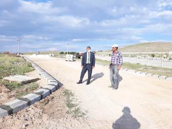 Altıntaş’Ta Peyzaj Ve Kilitli Parke Taşı Döşeme Çalışmaları
