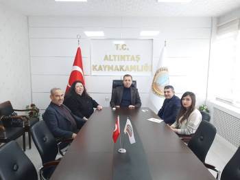 Altıntaş’Ta Siyez Buğdağı Değerlendirme Toplantısı Yapıldı
