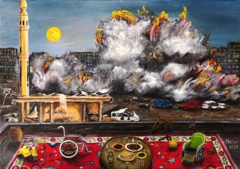 Altıntaşlı Ressam Hacer Ercan’In Eseri İtalya’Da Sergileniyor
