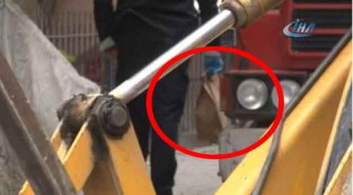 Altyapı kazısında çocuk kafatası bulundu