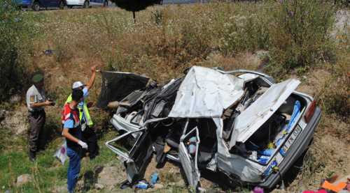 Amasya’da feci kaza: 4 ölü