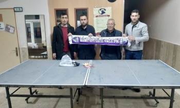 Amatör Spor Kulübünden Köy Okulu Öğrencilerine Masa Tenisi

