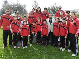 Şampiyonaya gittiler