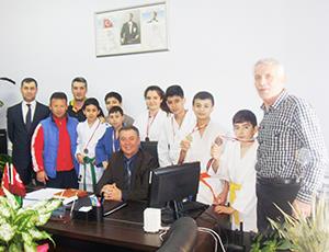 Şampiyonlarından ziyaret