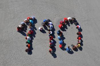 Ana Sınıfı Öğrencileri ’110’ Yazdı
