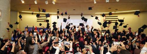 Anadolu Üniversitesi Batı Avrupa Programları mezunlarını verdi