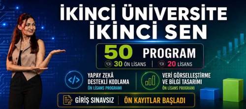 Anadolu Üniversitesi duyurdu! Sınavsız İkinci Üniversite başvuruları başlıyor