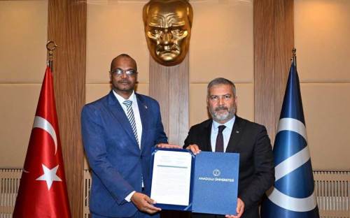 Anadolu Üniversitesi ile Sudan arasında eğitim iş birliği!