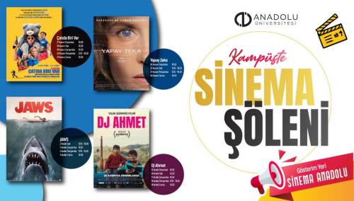 Anadolu Üniversitesi'nde Kasım-Aralık filmleriyle sinema şöleni başlıyor