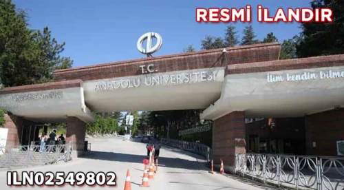 Anadolu Üniversitesi'nden 3 Adet Kiralama İhalesi