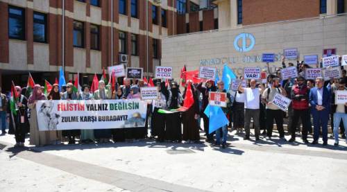 Anadolu Üniversitesi'nden Gazze'ye selam