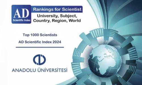 Anadolu Üniversitesi’nin birçok öğretim üyesi 12 farklı alandaki sıralamada yer aldı