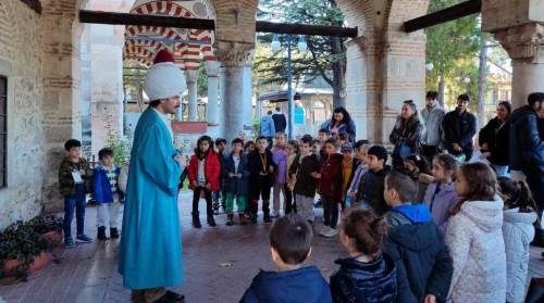 Anadolu Üniversitesi öğrencilerinden, Kurşunlu Külliyesi’nde bilgilendirme gezisi